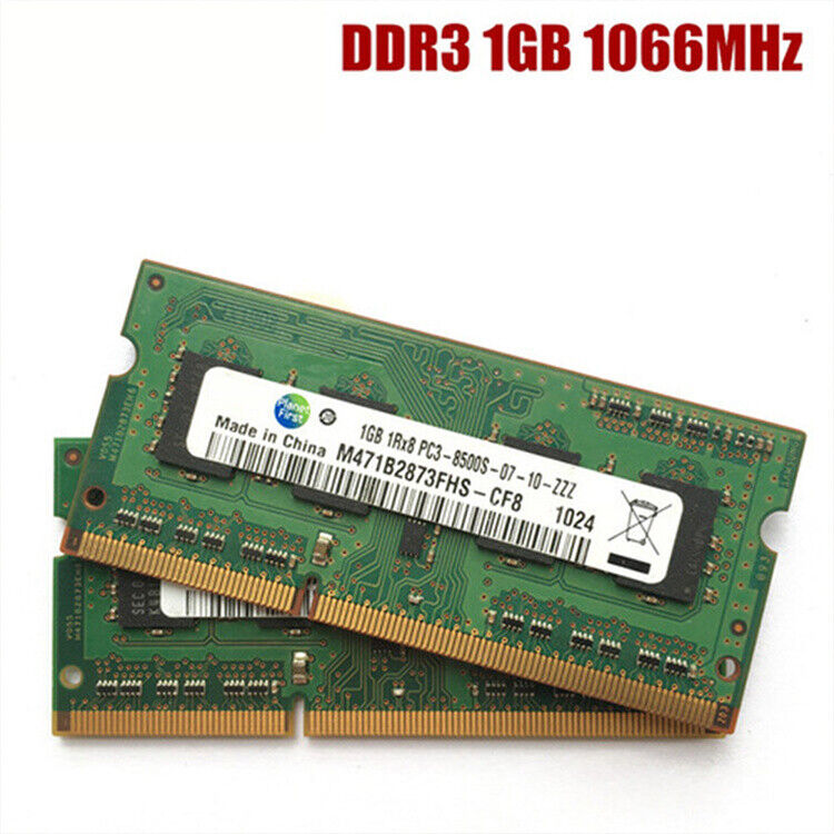 For Samsung DDR3 8GB 4GB 2GB 1GB PC3 1066 1333 1600 Mhz Laptop Memory RAM Part