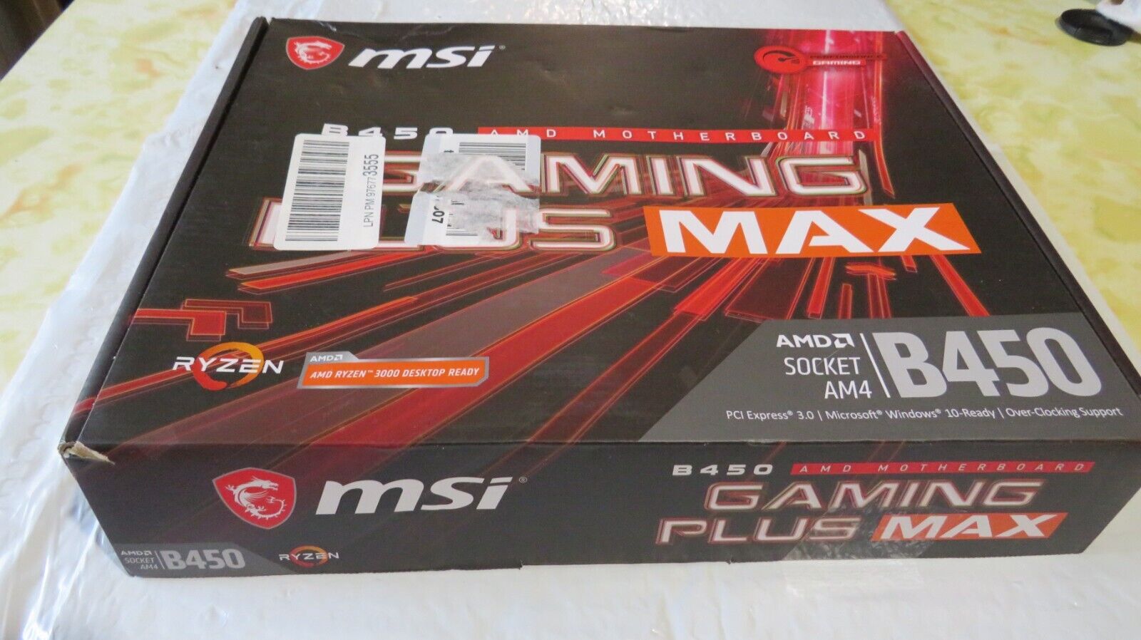 MSI B450 GAMING PLUS MAX ATX Motherboard