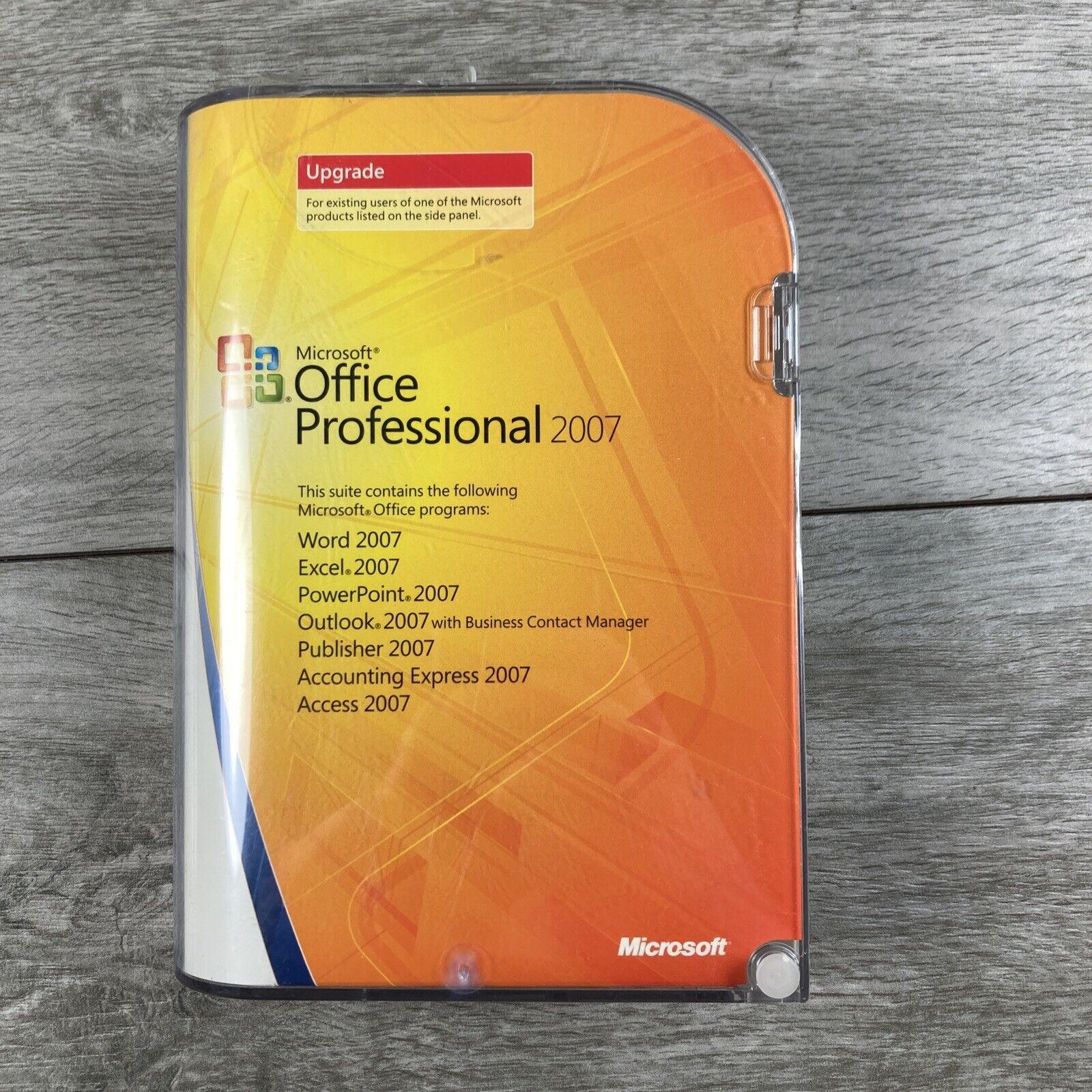 Microsoft Office Professional 2007 - Upgrade Genuine W/ Activation Code