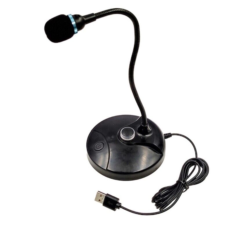 USB Microphone with Adjustable Stand for Gaming, Streaming, Podcasting on PC