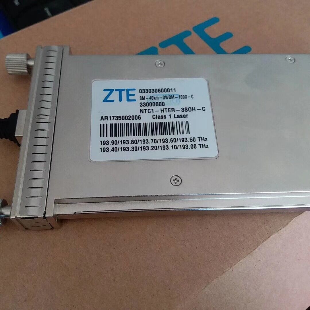 1pcs For ZTE SM-40KM-DWDM-100G-C 40km 100G optical fiber module
