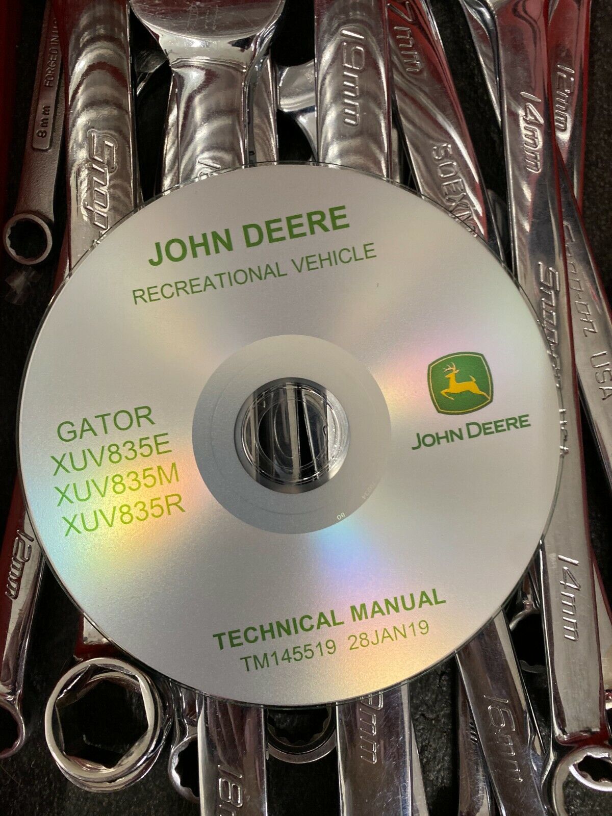 JOHN DEERE GATOR UTILITY XUV835 835E 835M 835R Technical Service Repair Manual