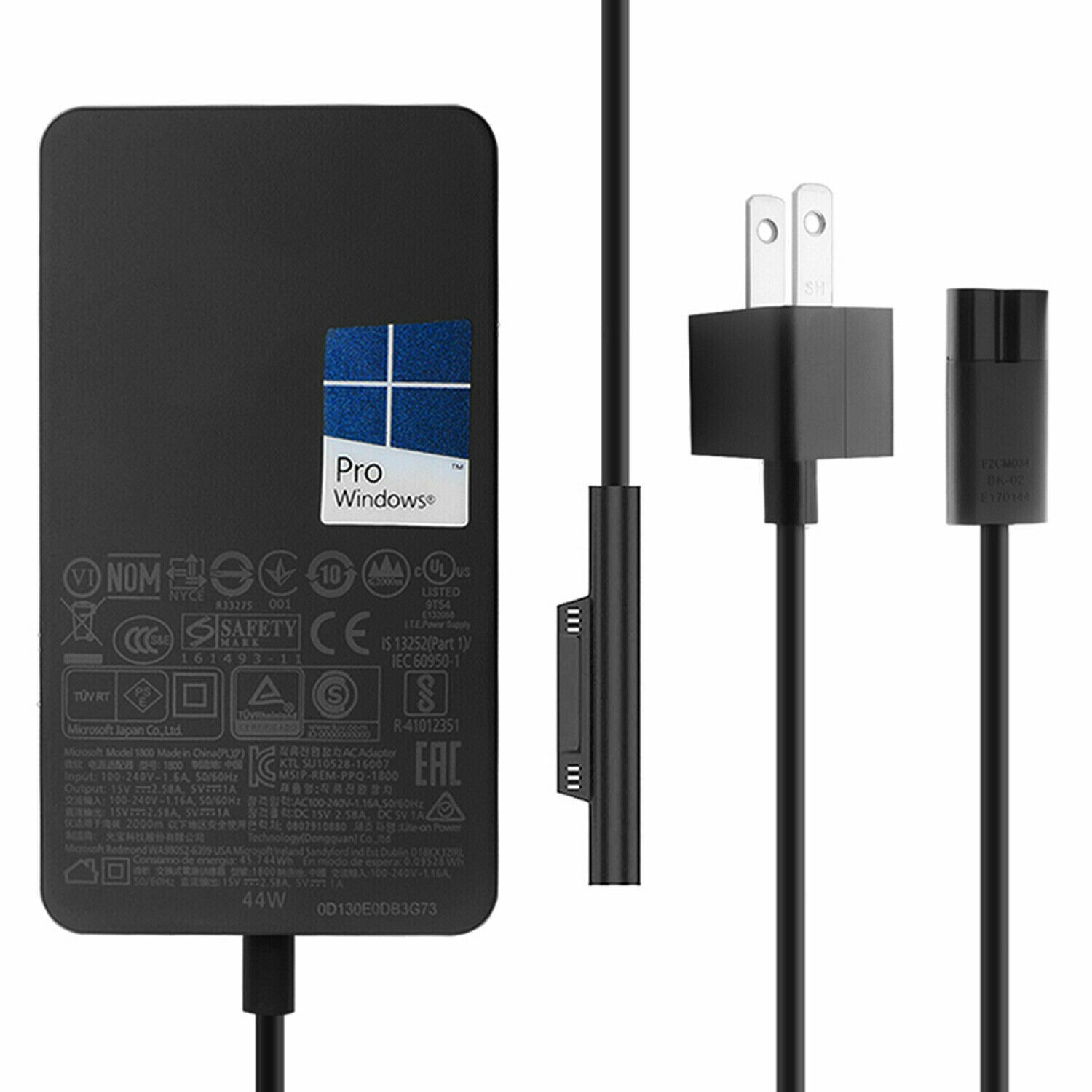 Genuine 44W 1800 Charger Adapter  for Microsoft Surface Pro 3/4/5/6/7 New