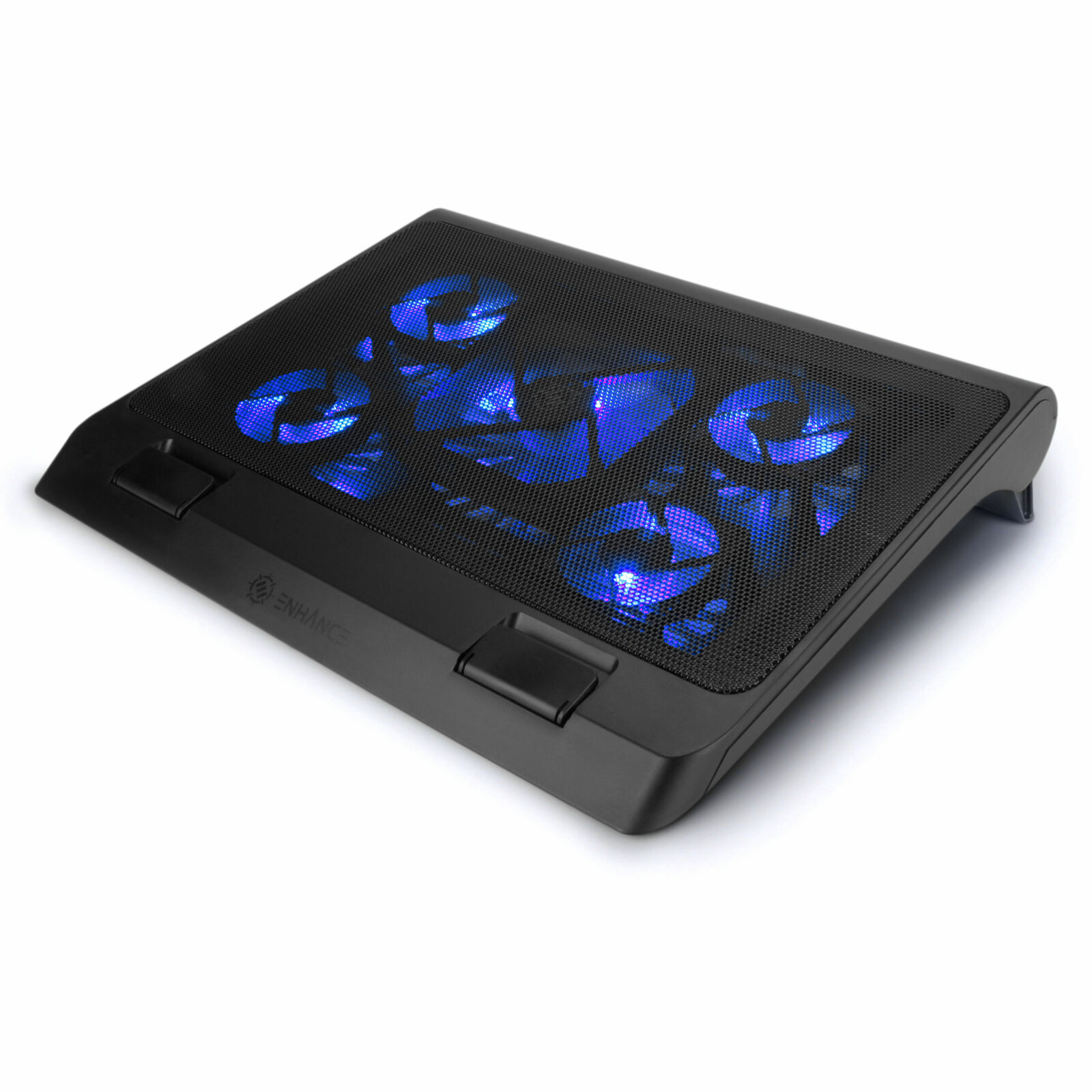 Laptop Cooling Stand with 5 LED Cooling Fans & Dual USB Ports
