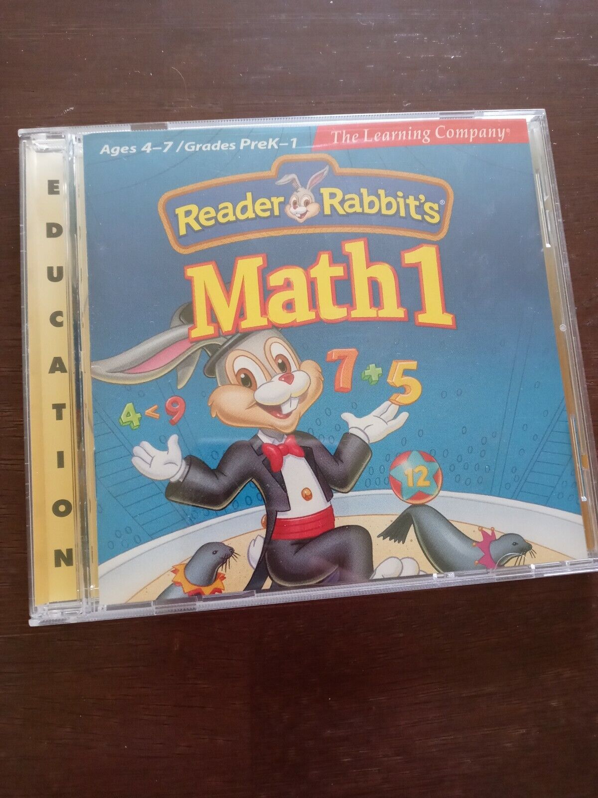 Reader Rabbit’s Math 1 CD-ROM (Ages 4-7) Win/Mac