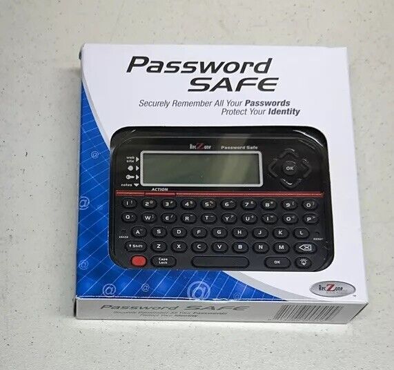 John N Hansen Password Safe - Black Model 595 New Open Box