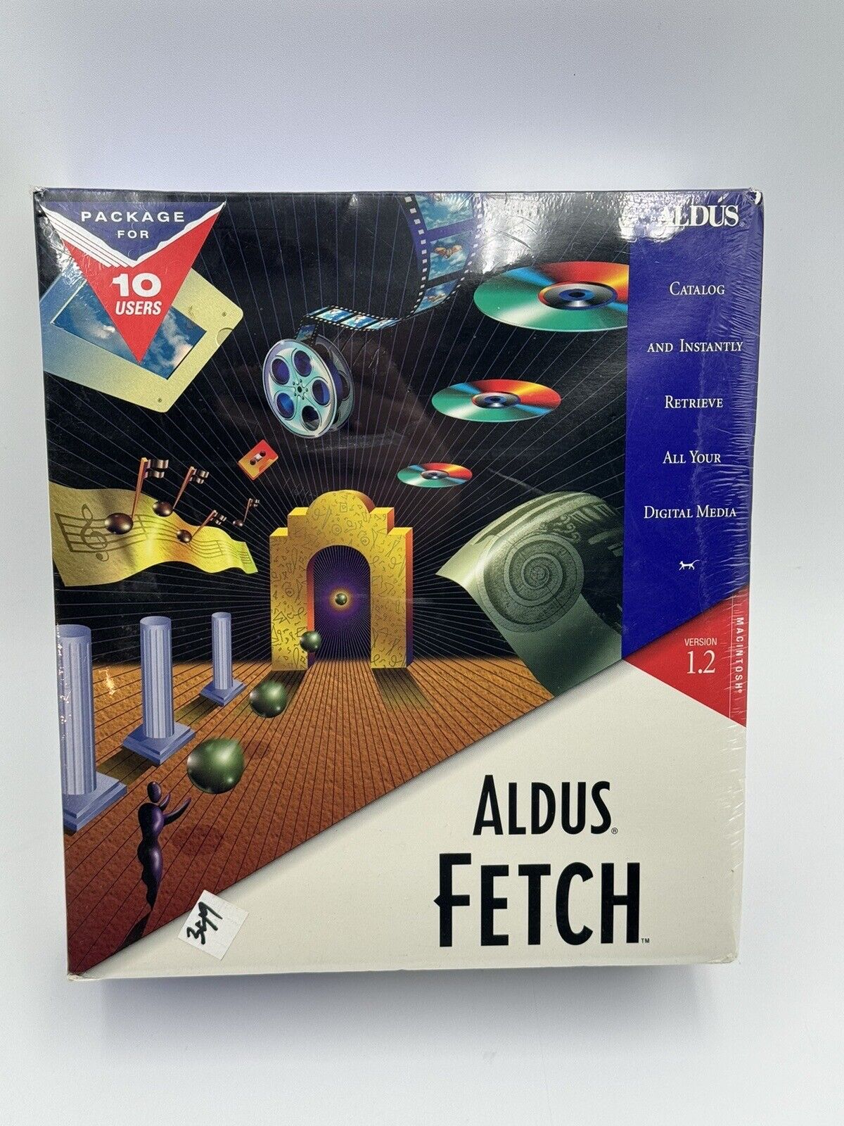 Aldus Fetch Version 1.2 New Rare Sealed Macintosh Vintage Retrieval Tool