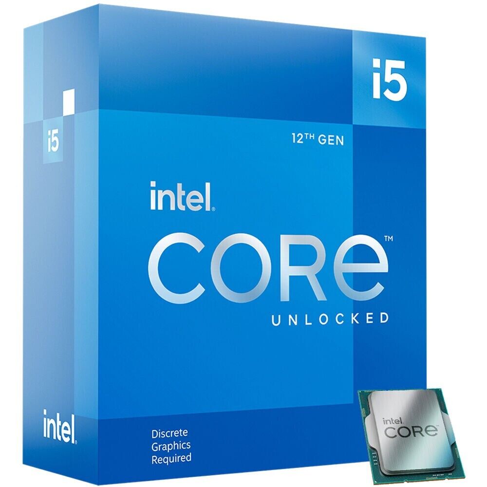 Intel Core i5 12600KF Desktop Processor (10-Cores/16-Threads/LGA1700/Unlocked)OB
