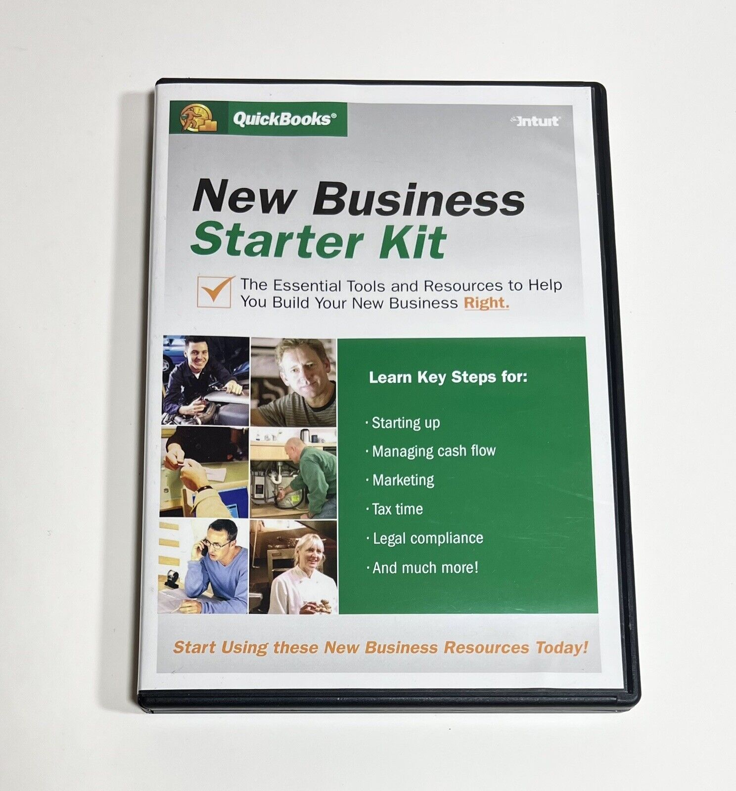 Intuit - Quickbooks - New Business Starter Kit Software - Tutorial