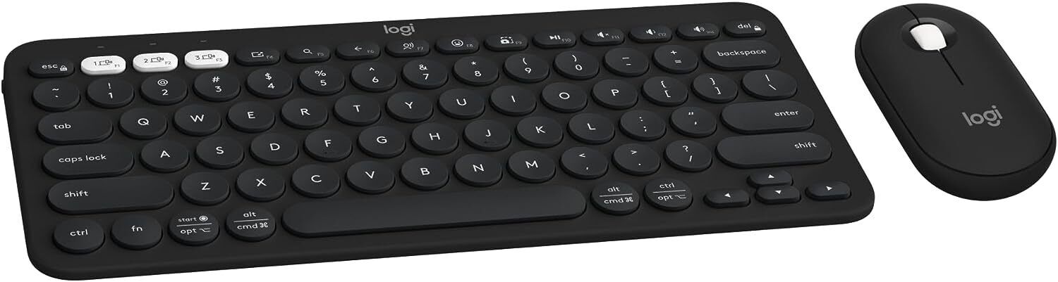 Logitech Keyboard Pebble Keys 2 K380s Multi Device Bluetooth Wireless  Excellent