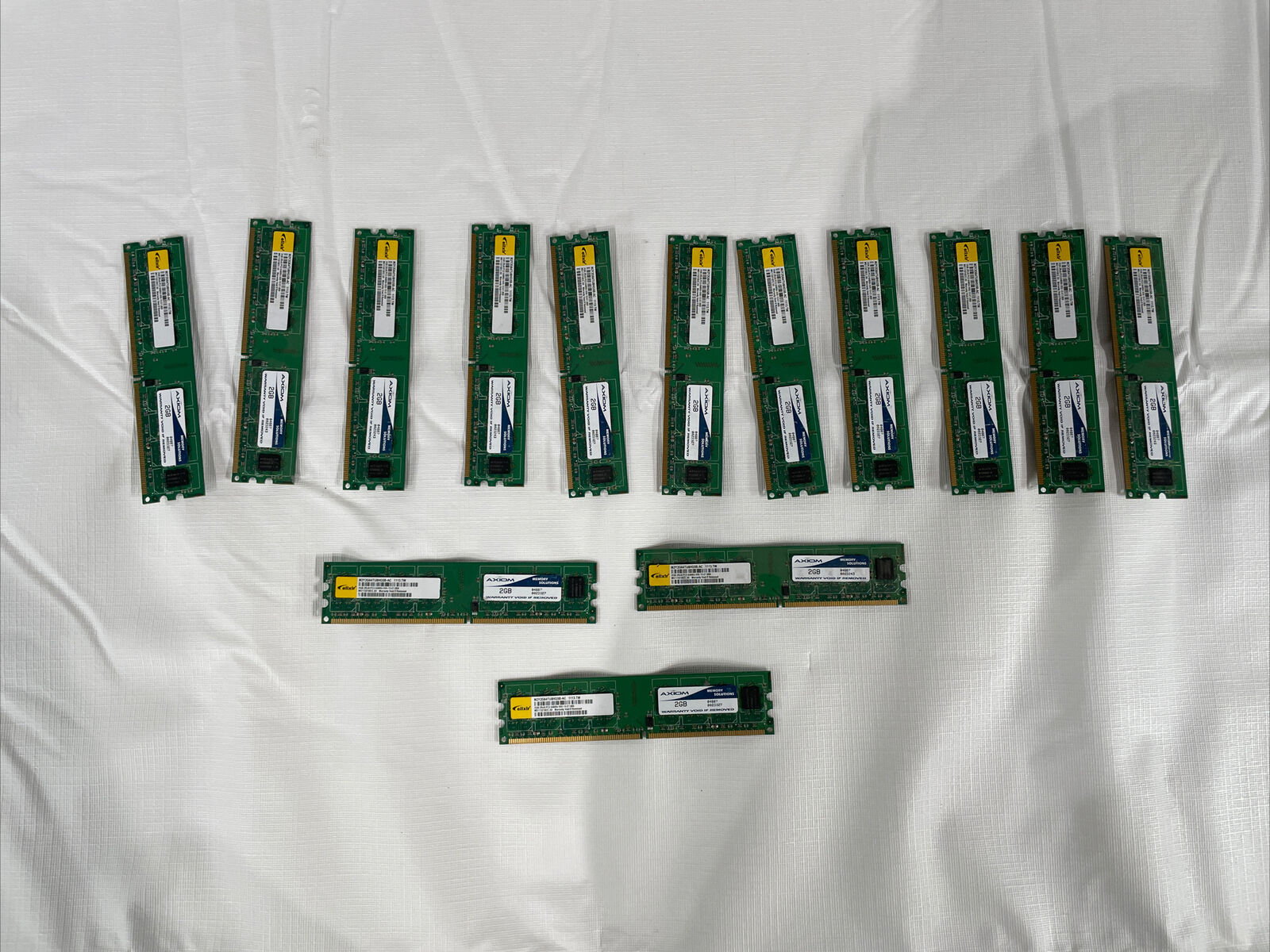 Lot of (14) ELIXIR M2Y2G64TU8HG5B-AC 2GB DDR2 PC2-6400 800MHZ NON-ECC