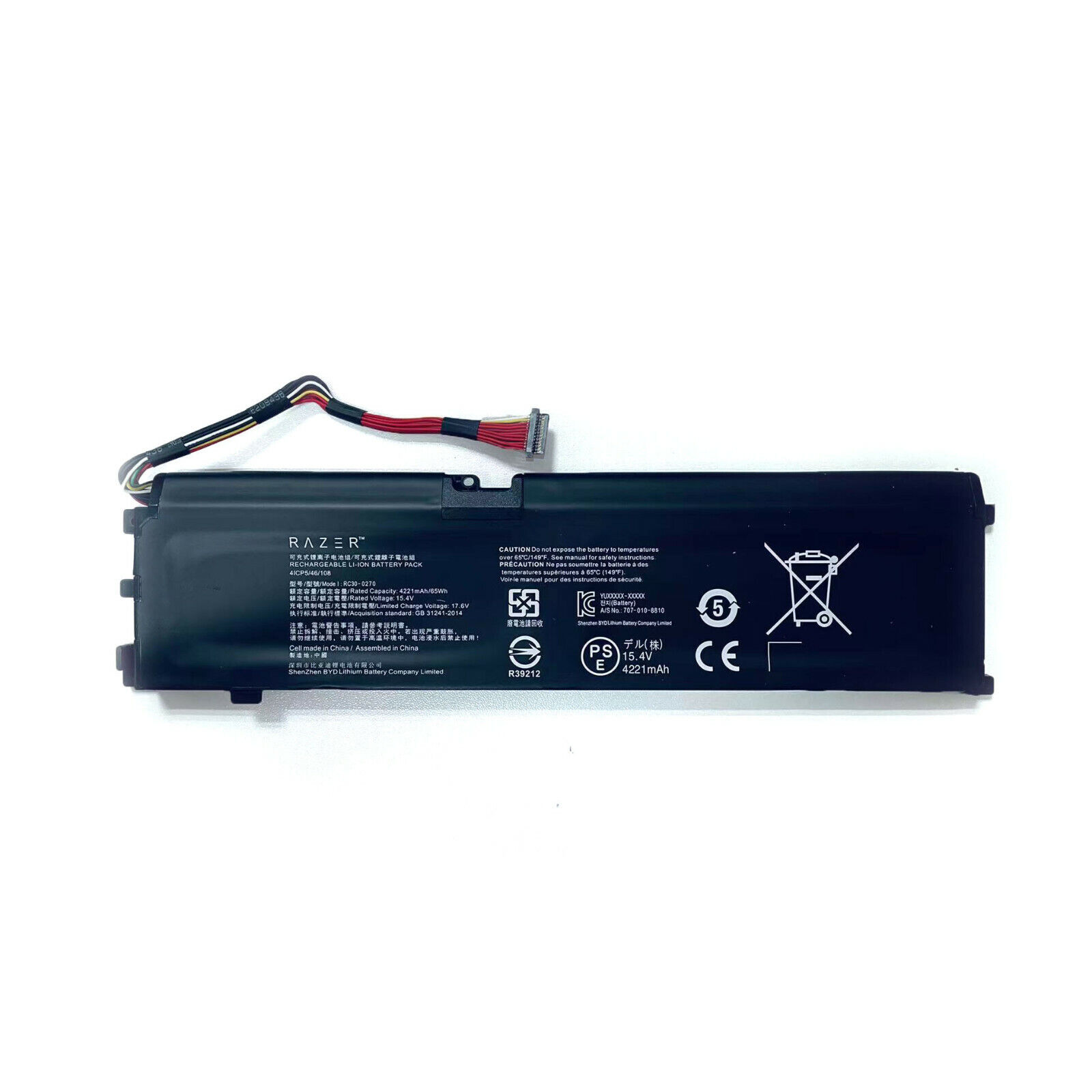 Genuine RC30-0270 Battery for Razer Blade 15 Base  RZ09-02705E76-R3U1 RZ09-03006