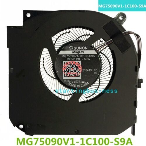 1pcs For SUNON MG75090V1-1C100-S9A DC5V 2.50W 4-wire Cooling Fan