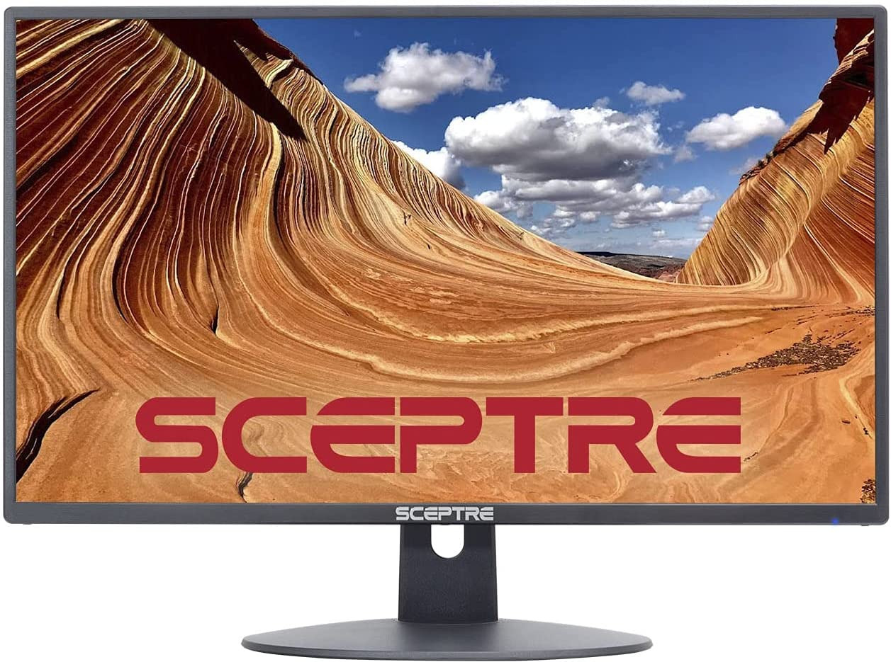 Sceptre 24-Inch Professional Thin 1080P LED Monitor 99% Srgb 2X HDMI VGA Build-I