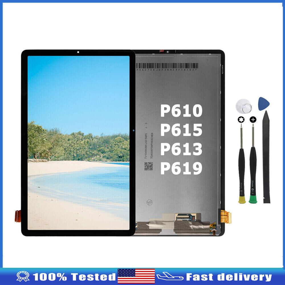 For Samsung Tab S6 Lite P613 P619 P610 P615 LCD Display Touch Screen Digitizer
