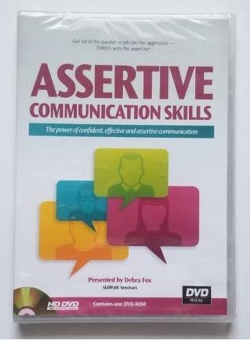 ASSERTIVE Communication Skills (2013, DVD-ROM) With Debra Fox; Confidence Power
