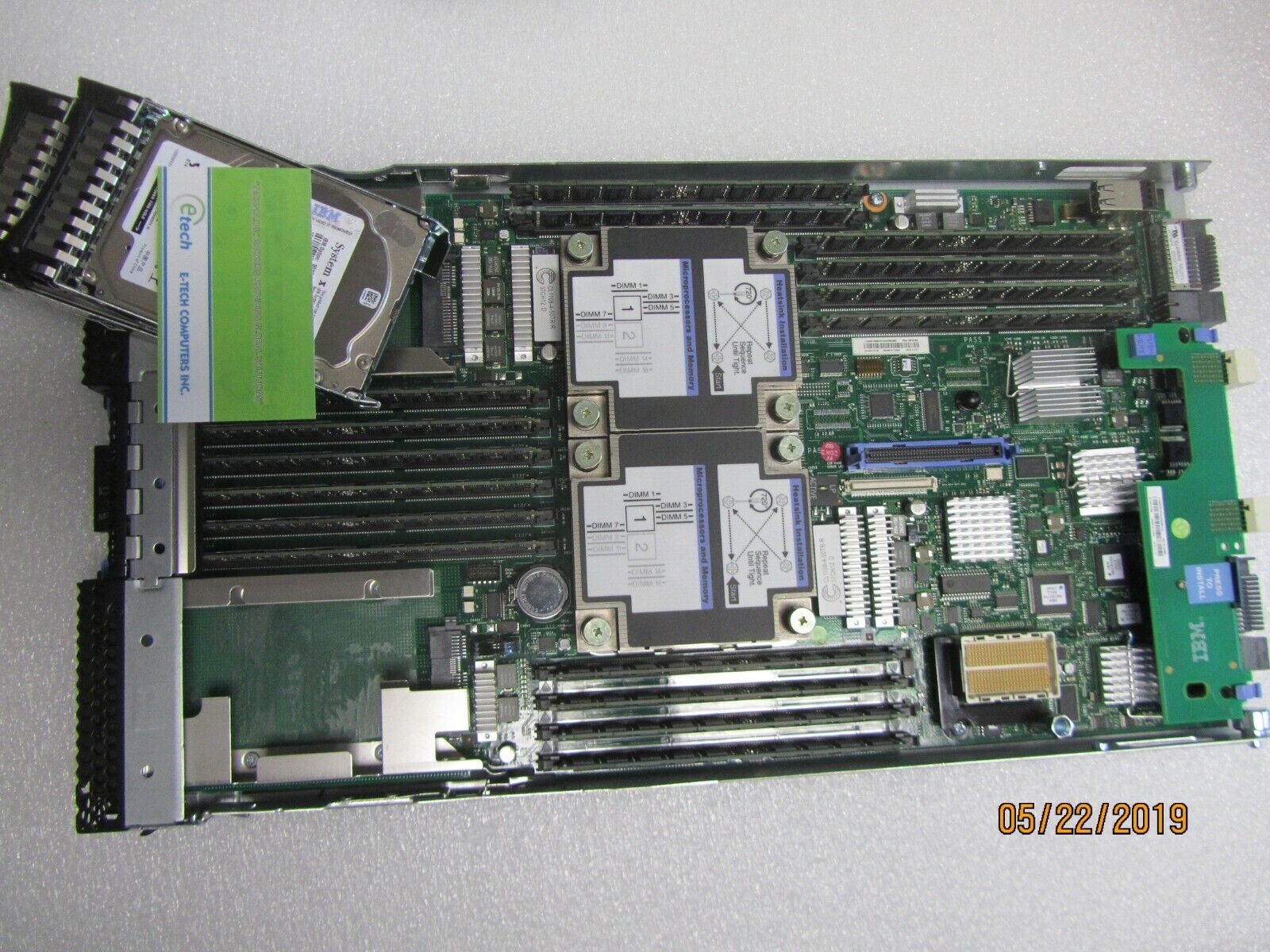 IBM Lenovo BladeCenter HS23 E5-2660 v2
