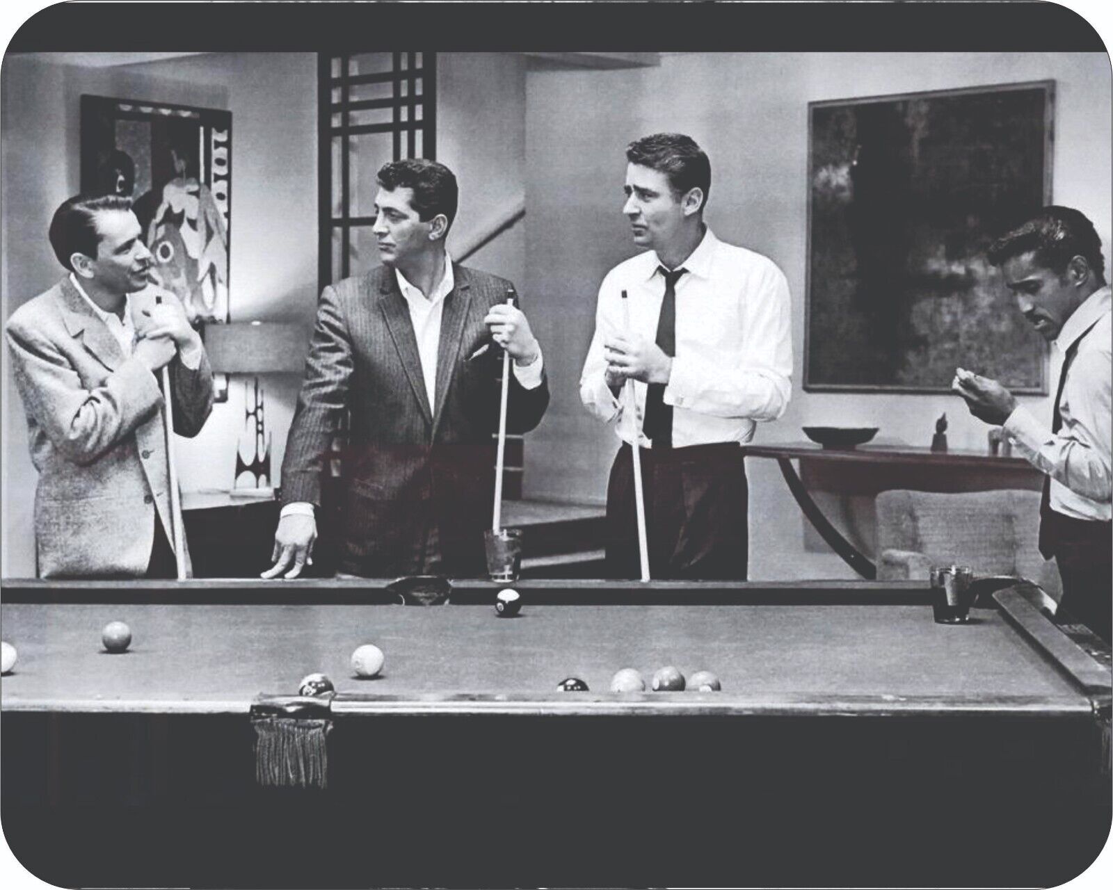 the Rat Pack Mouse Pad  7 3/4  x 9\