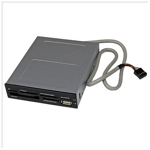 Star Tech.com 3.5in Front Bay 22-in-1 USB 2.0 Internal Multi Media Memory Card