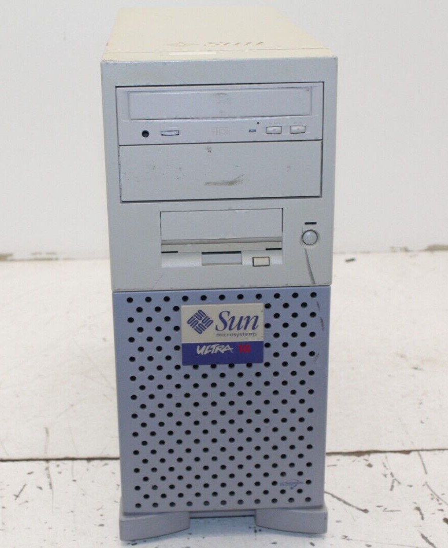 Sun Microsystems Ultra 10 380-0182-01 Desktop Computer 128MB Ram No HDD