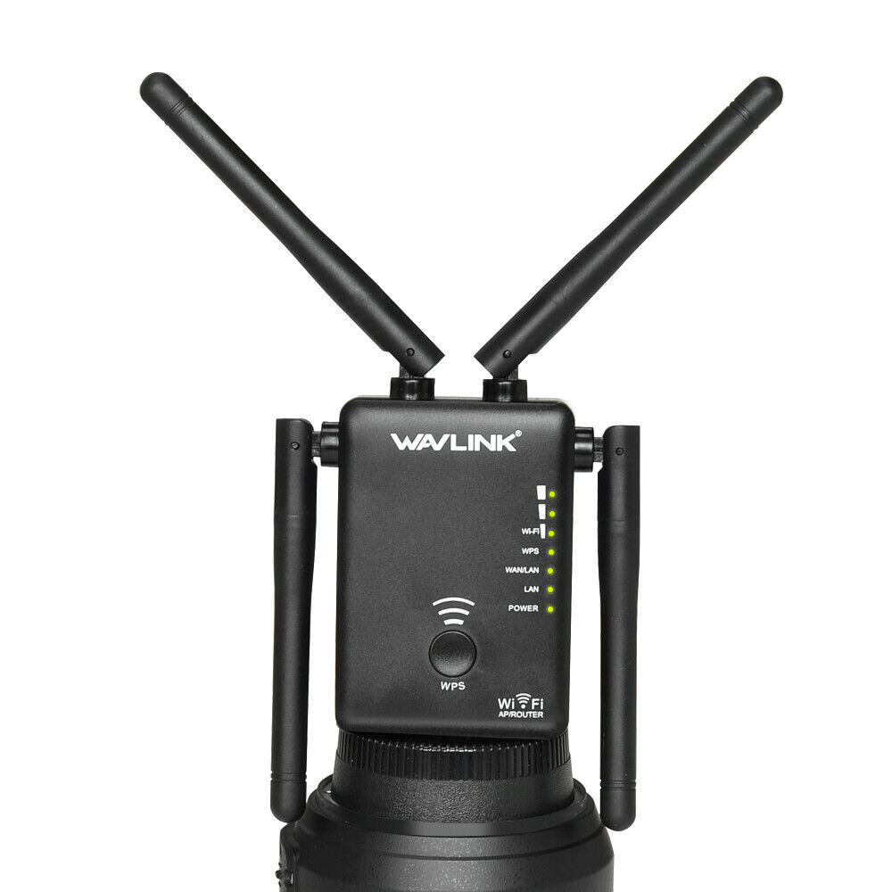 2.4G/5G Dual Band WiFi Repeater 1200Mbps WIFI Range Extender Wifi Signal Booster