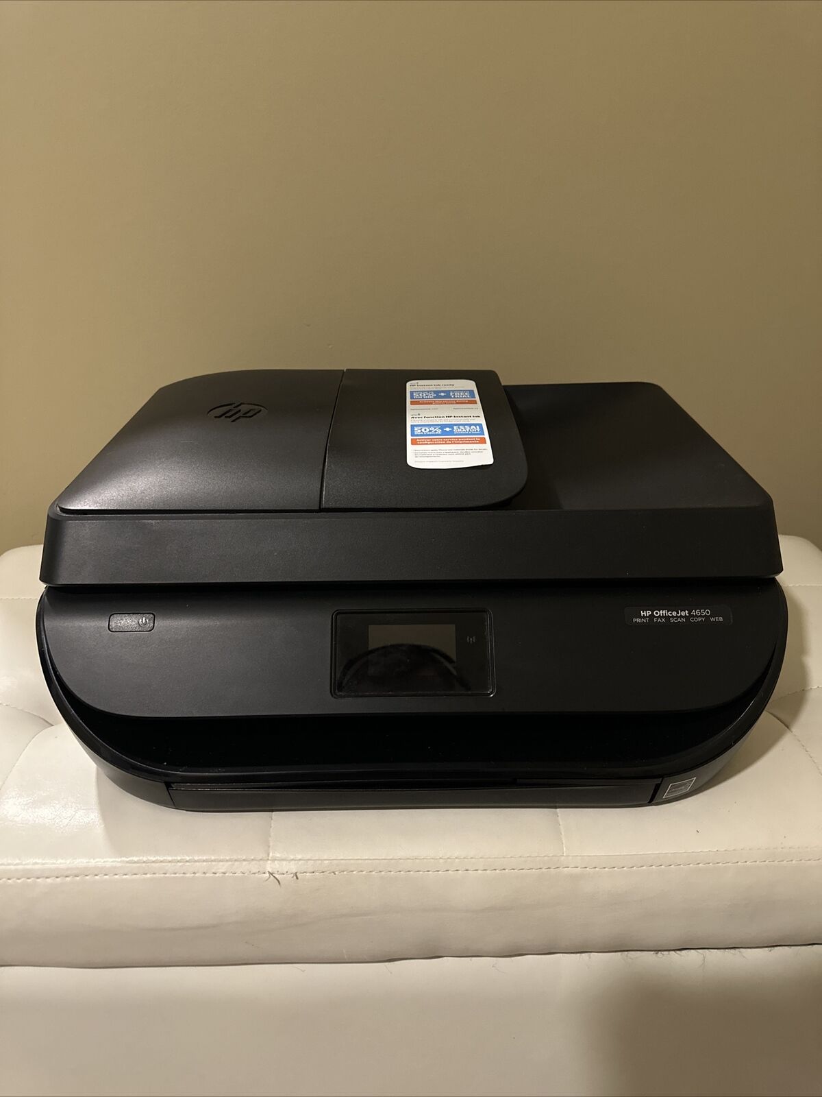 HP OfficeJet 4650 4655 All-in-One Printer Tested Works Medium Ink Level