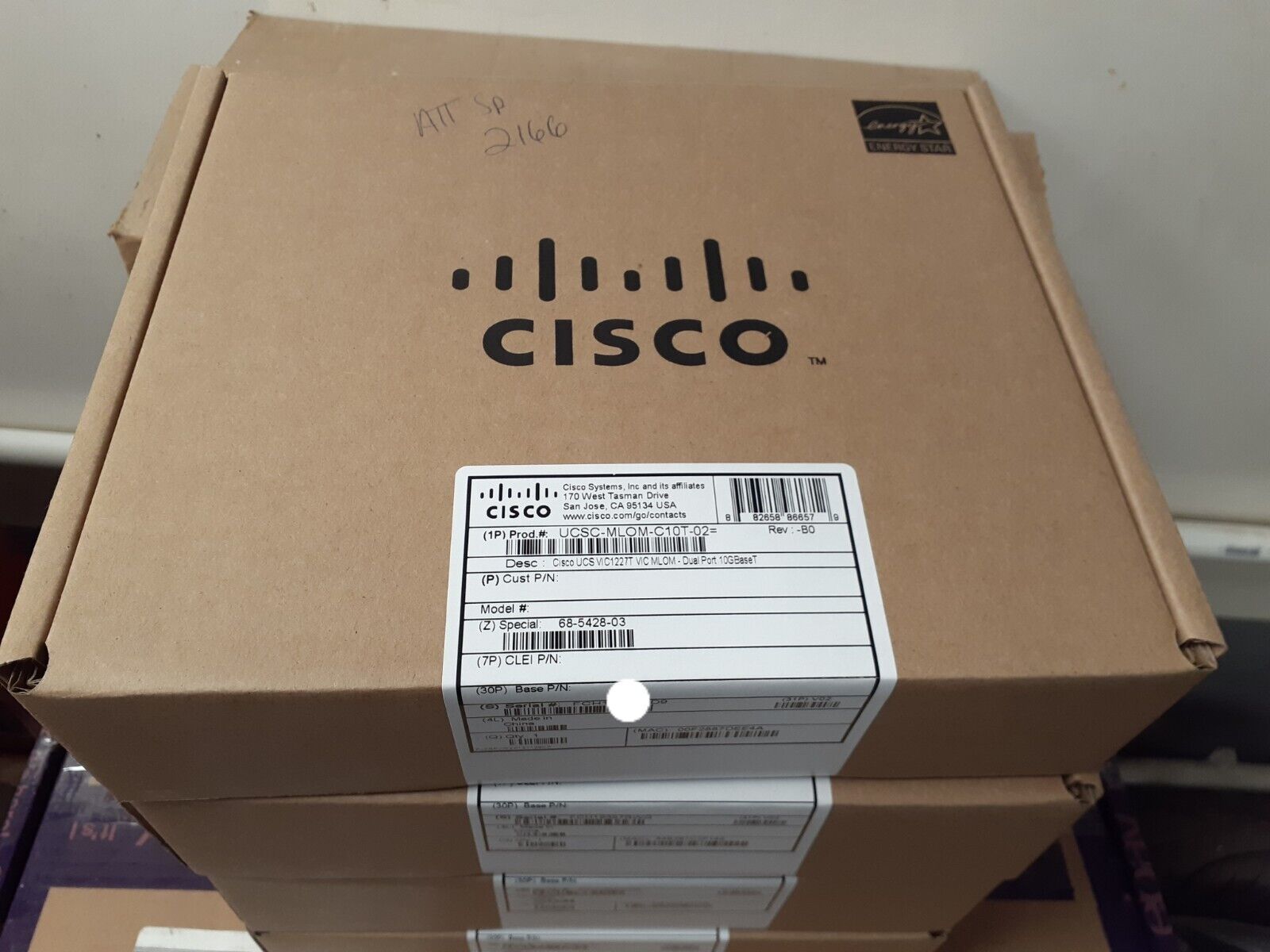 Cisco UCSC-MLOM-C10T-02 UCS VIC1227T VIC MLOM Dual Port 10GBaseT Brand New