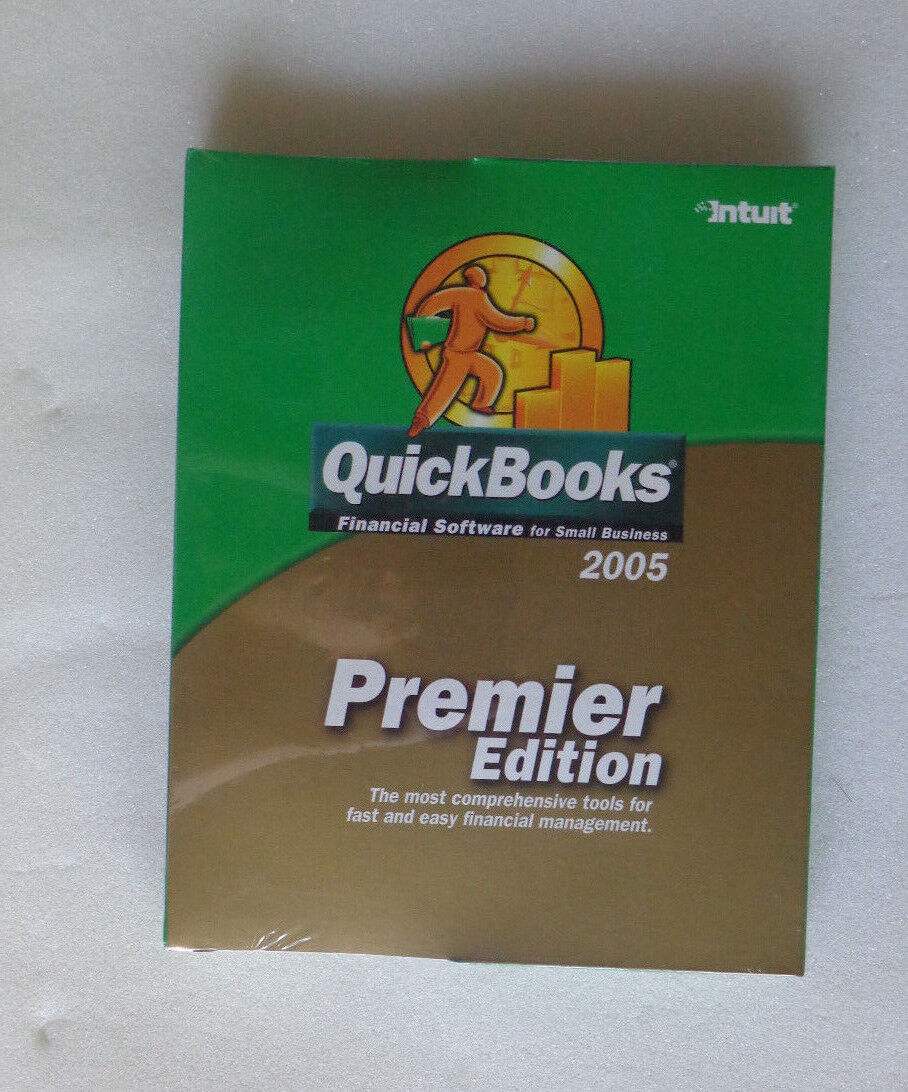 QuickBooks Premier Edition 2005 For Windows (New Sealed)