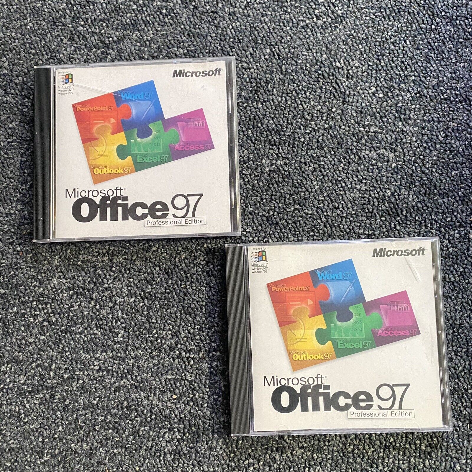 Microsoft Office 97 Professional Edition Word Excel PowerPoint Access Outlook 2X