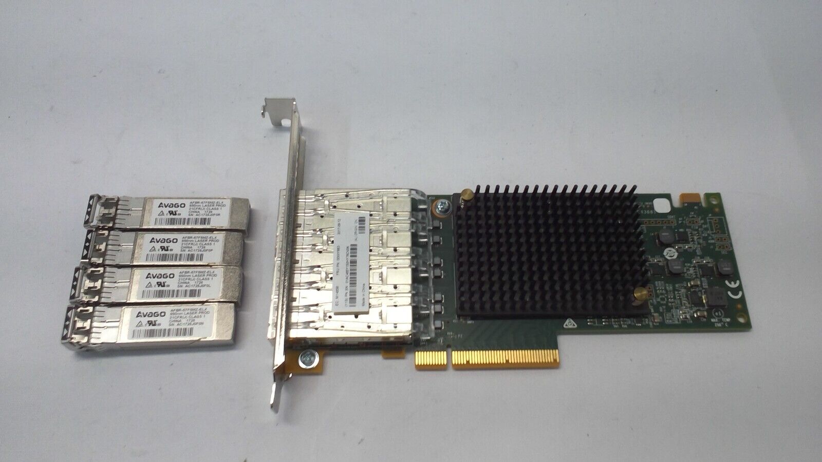 IBM 00WY983 Emulex LPe31004-M6-EIO 4-Port 16Gb FC PCIe HBA w/SFP High Profile