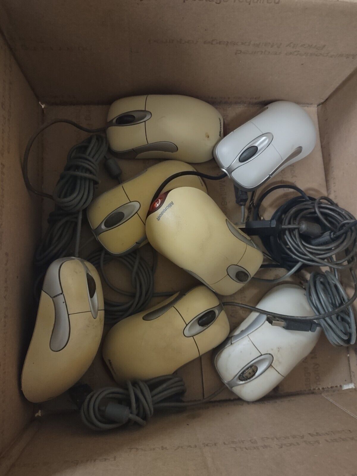 Microsoft Intellimouse Optical USB Lot of 7 fast shipment BUY IT NOW