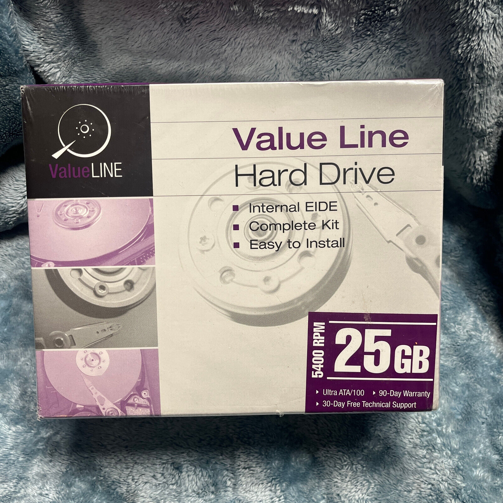 SEALED Vintage Western Digital Value Line Hard Drive 3.5-Inch Enhanced IDE 25 GB