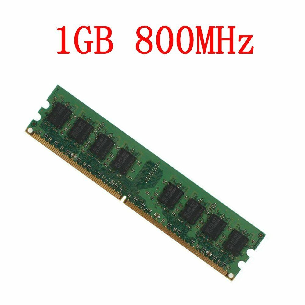 8GB 4x 2GB 1GB DDR2 PC2-6400U 800MHz 240Pin DIMM RAM Red Desktop PC emory LOT