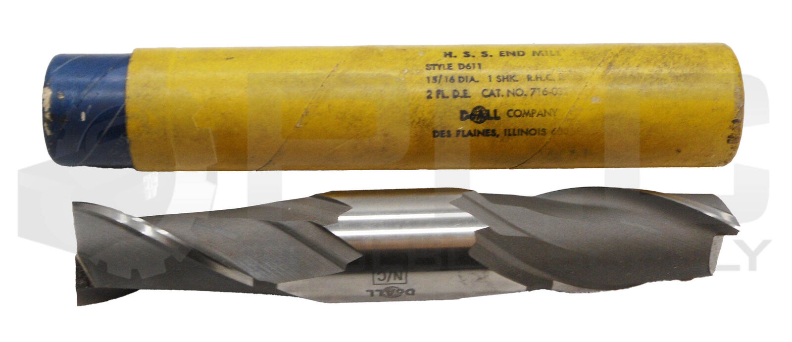 NEW DOALL COMPANY D611 END MILL DRILL 7/8\
