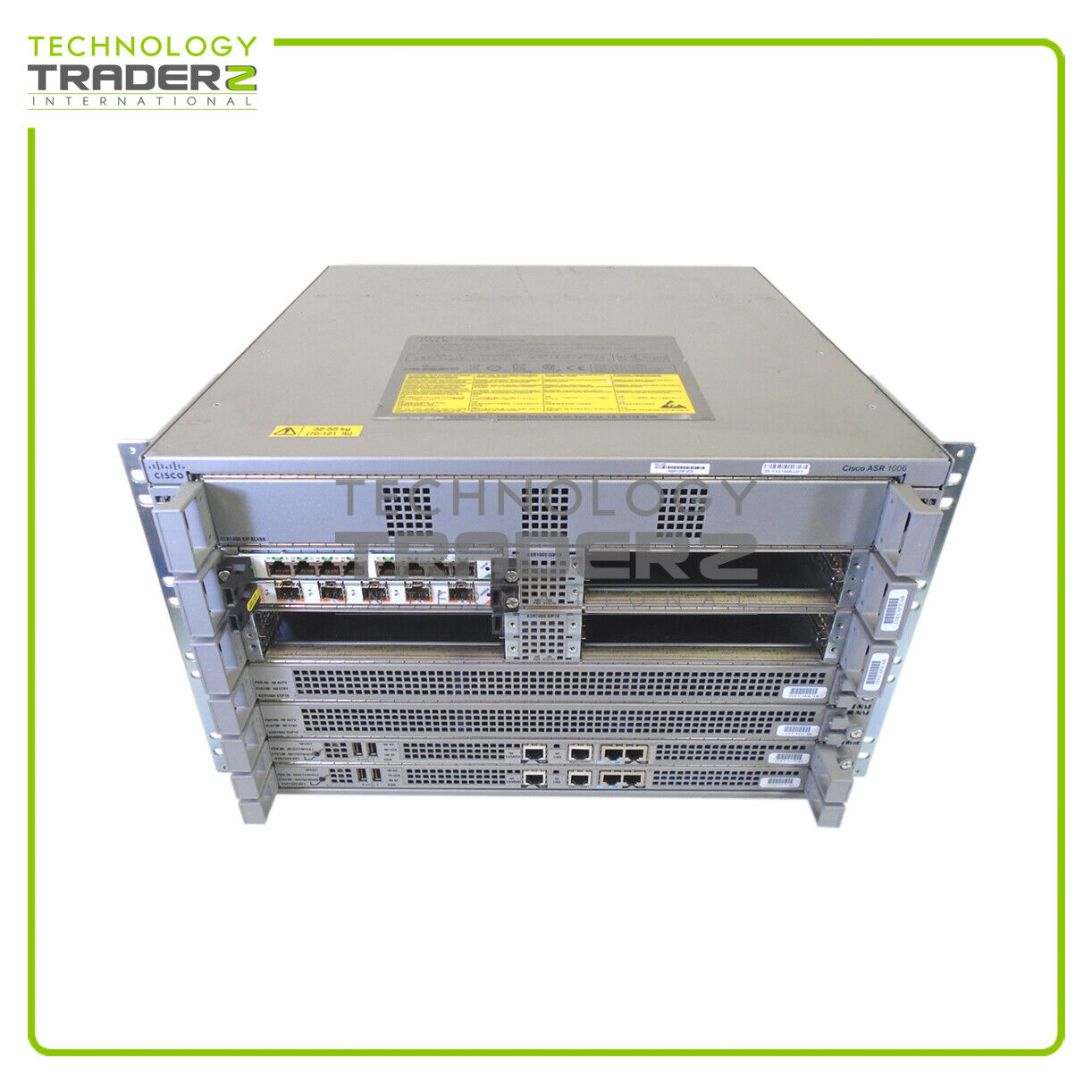 ASR1006 V03 Cisco ASR1000 6-Slots Router Chassis W/ 2x PWS 2x IPM 2x Embedded