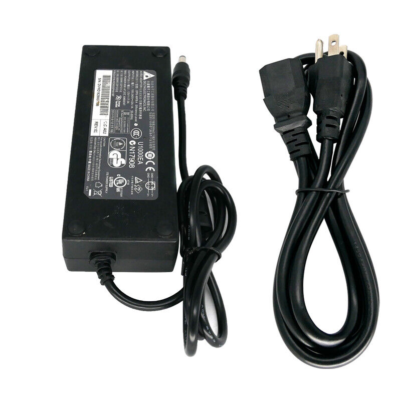 12V AC Adapter for QNAP TS-431X2,TS-431P2, TS-453B, TS-431P Server Power Supply