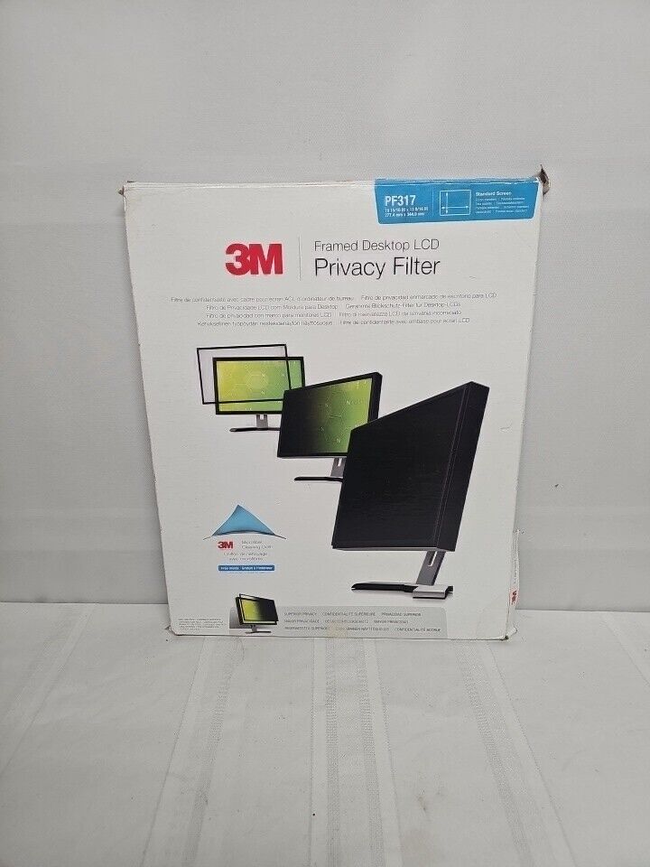 3M Framed Desktop LCD Privacy Filter 17\