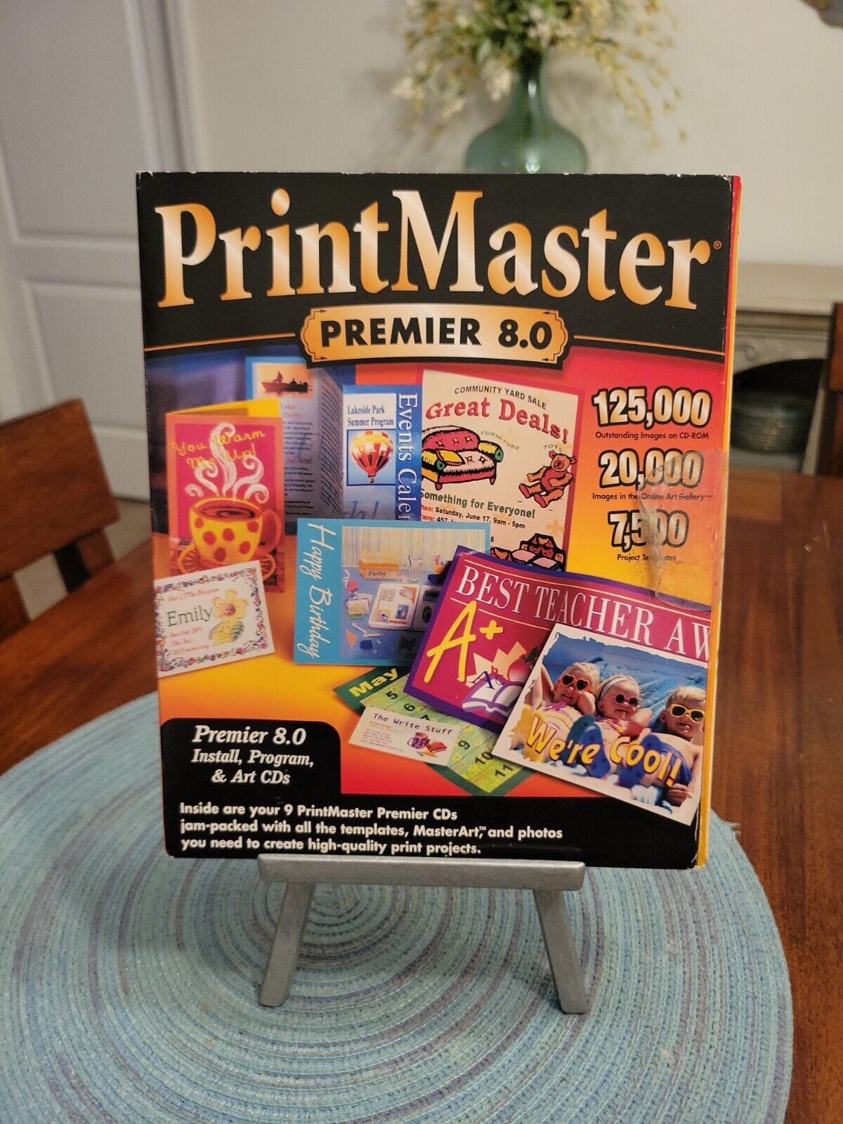 Printmaster Premier 8.0 Install Program and Art Cd's