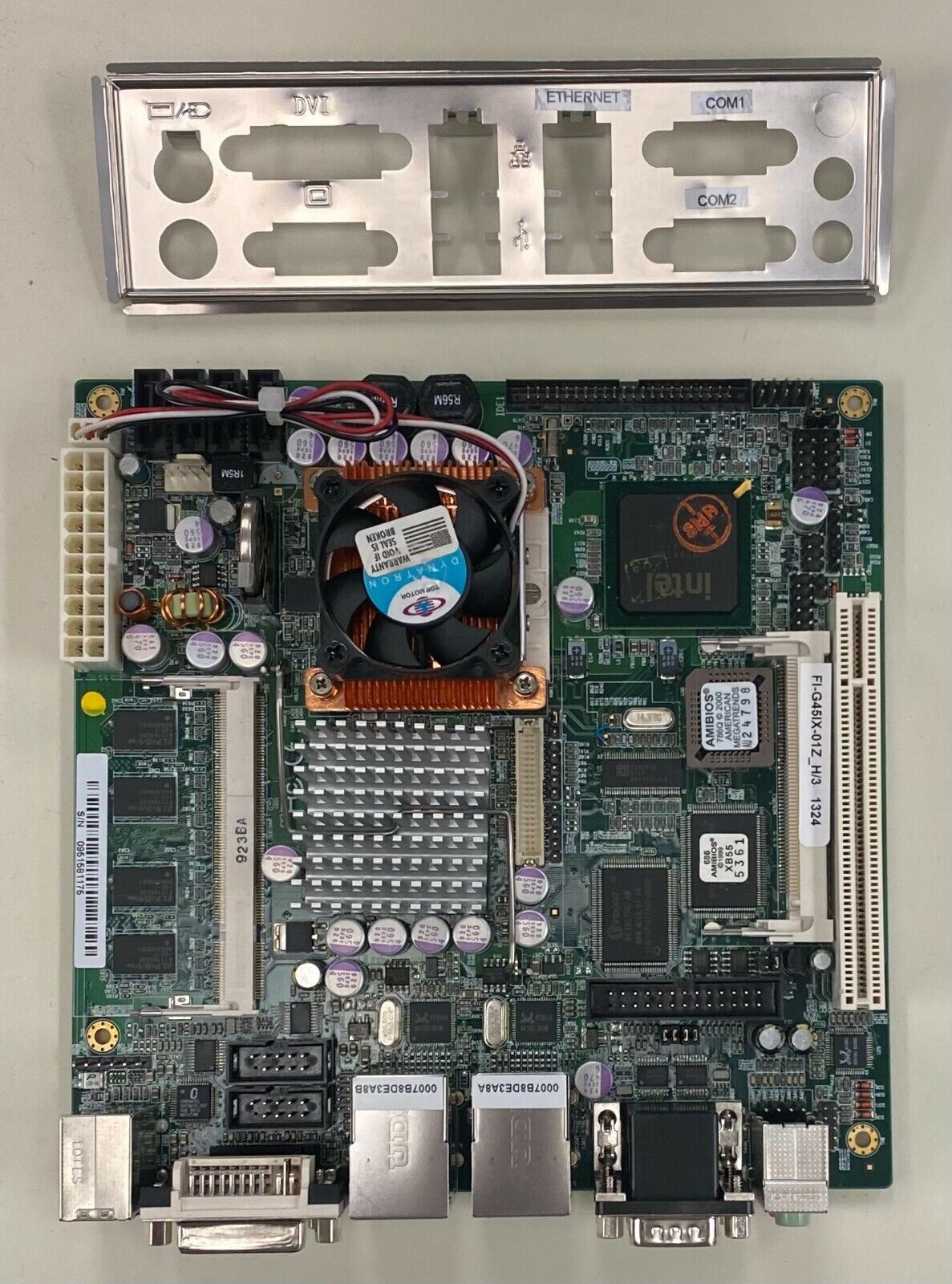 mini ITX industrial motherboard, Corvalent 945ITX