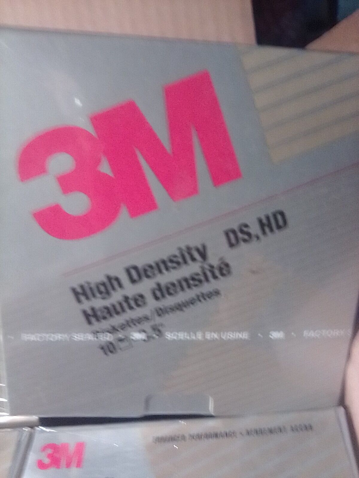 10 X 10 (100 diskettes) 3M High Density DS HD 3.5\