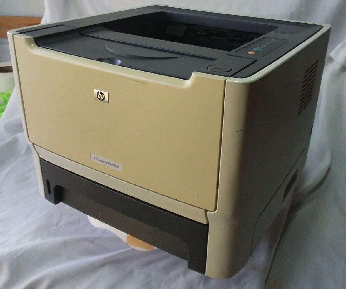  HP LaserJet P2015dn Laser Monochrome Printer Tested CB368A