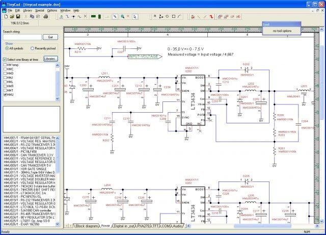 Electrical PCB Circuit Diagram schematic drawing design CAD Software for Windows