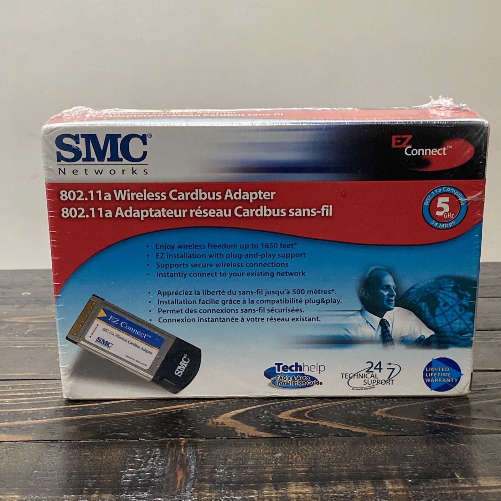 SMC Networks 802.11a Wireless Card is Adapter SMC2735W-CA