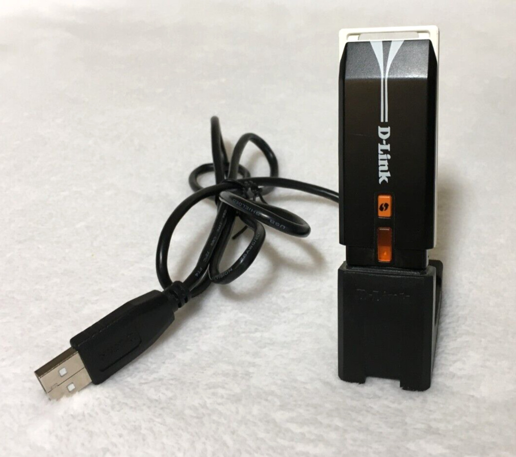 D-link DWA-140 Wireless USB Adapter with Dock Wifi RangeBooster