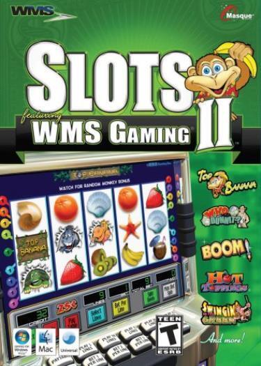 Masque Slots Featuring WMS Gaming II 2 PC MAC CD 15 slot machines casino game