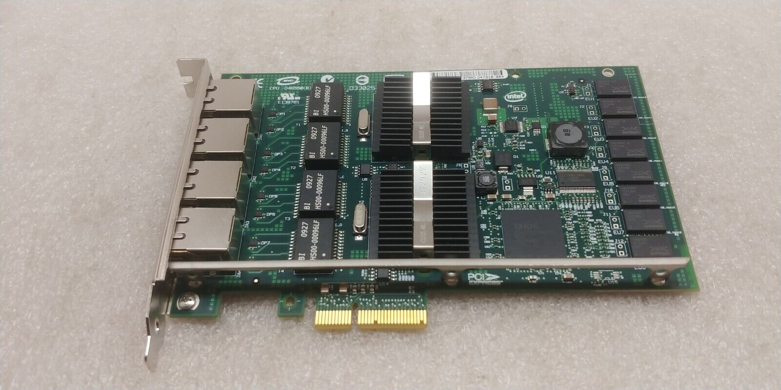 Intel EXPI9404PT Ethernet PRO/1000 PCI-E PT Quad Port Server Adapter 