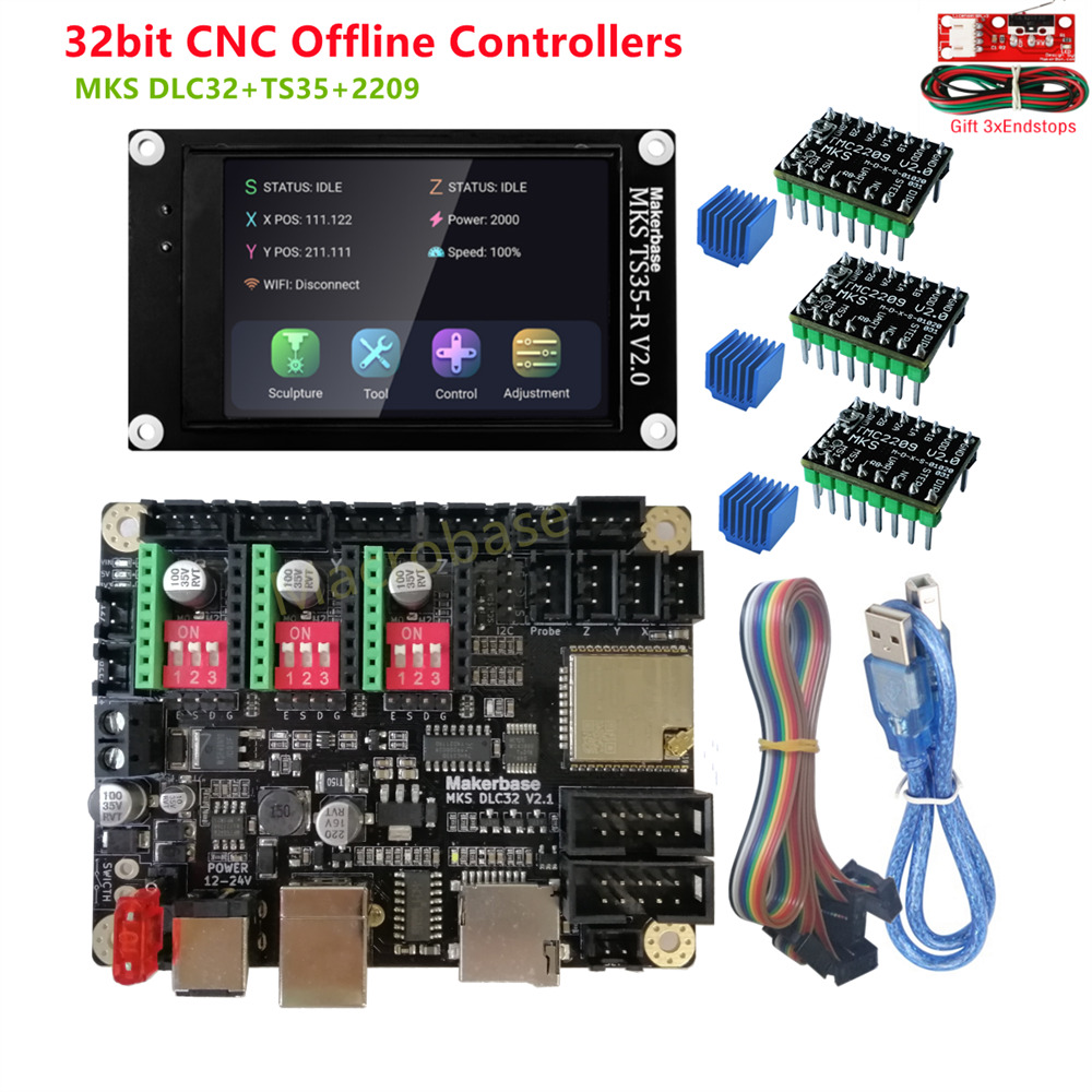 Offline Controller LCD Display Upgrade Kits for Cnc Laser Engraving Machine New