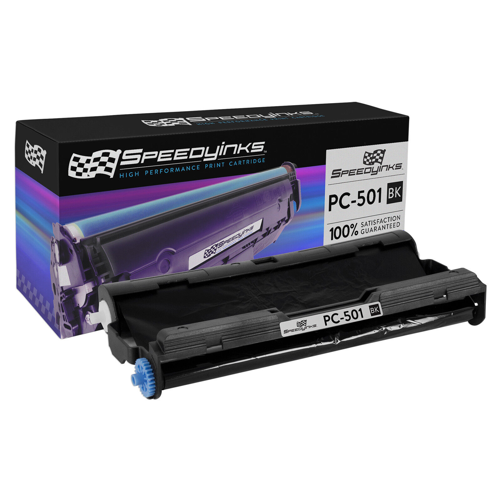 Compatible PC501 Fax Cartridge with Roll for Brother FAX 575, 878 Printers