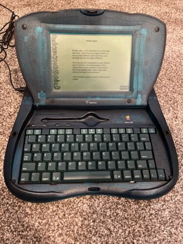 Rare Apple Newton eMate 300 With Original Box And Accessories Laptop UMPC