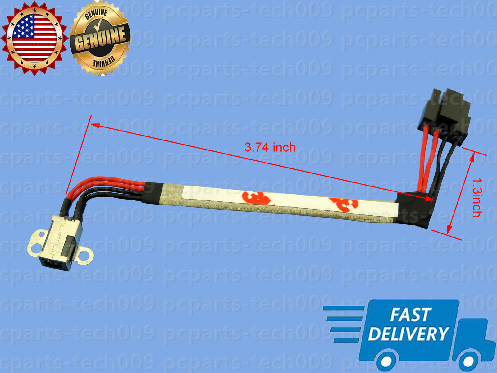 Genuine DC Power Jack Charging Cable harness For MSI Katana GF66 11UE 11UG GL66